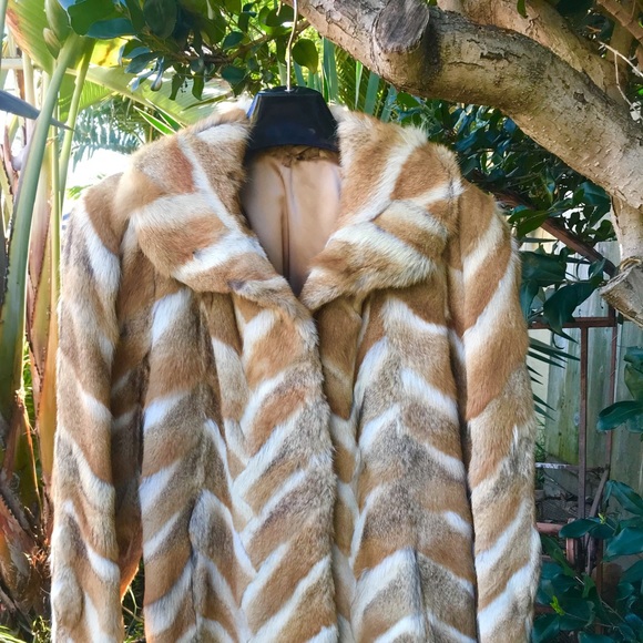 Cute ShortHair Fox Fur Jacket Wide UpperArms - Picture 6 of 11